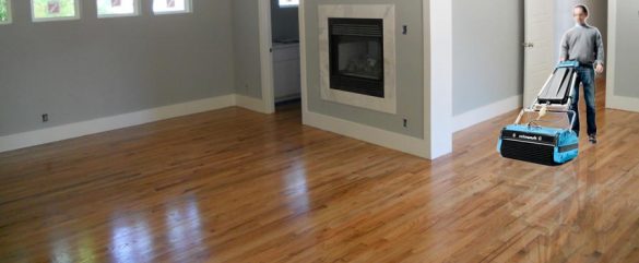 Cleaning Hardwood Floors - Rotowash