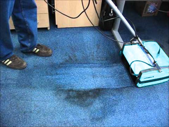 Removing Carpet Spots Stains - Rotowash