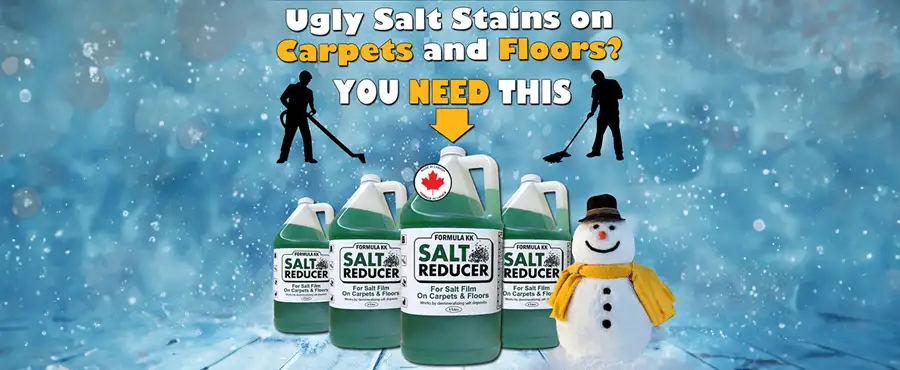 winter salt stains removal